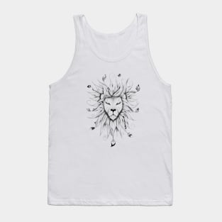 Poetic King B&W Tank Top